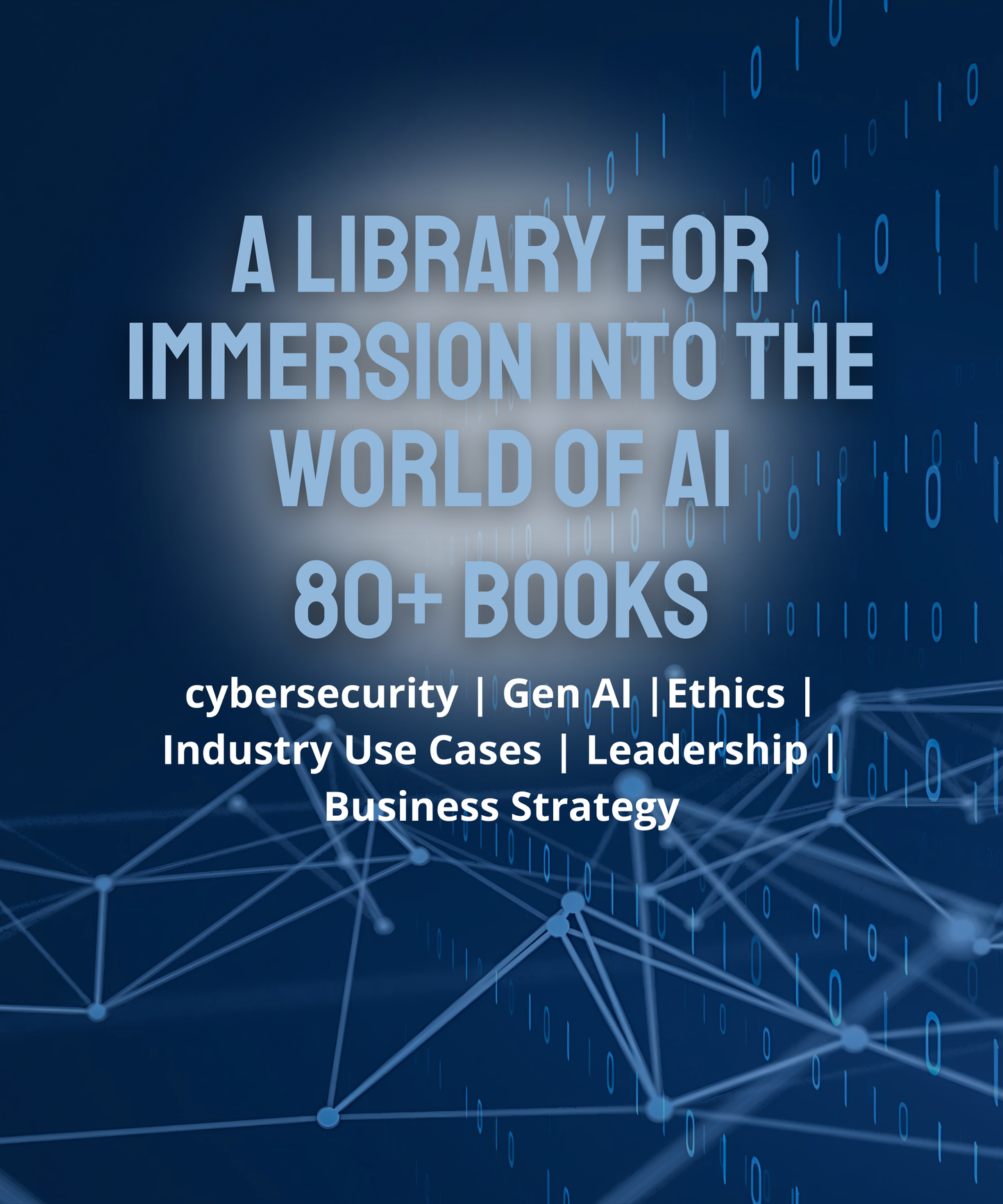 A LIBRARY FOR IMMERSION INTO THE 80+ BOOKS